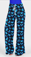 Load image into Gallery viewer, Blue Electric Butterfly: Kids Sizes leggings with pockets