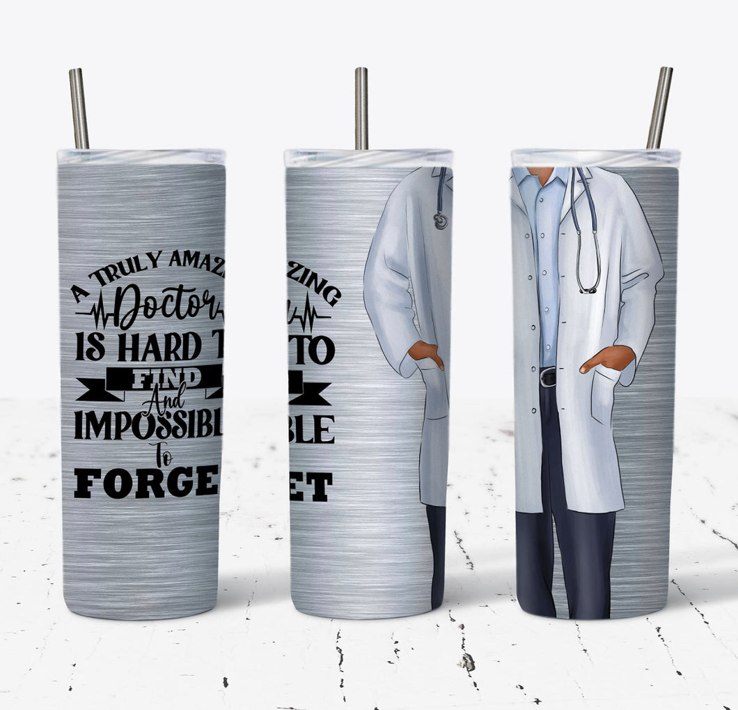 Amazing Doctor 20oz Skinny Tumbler