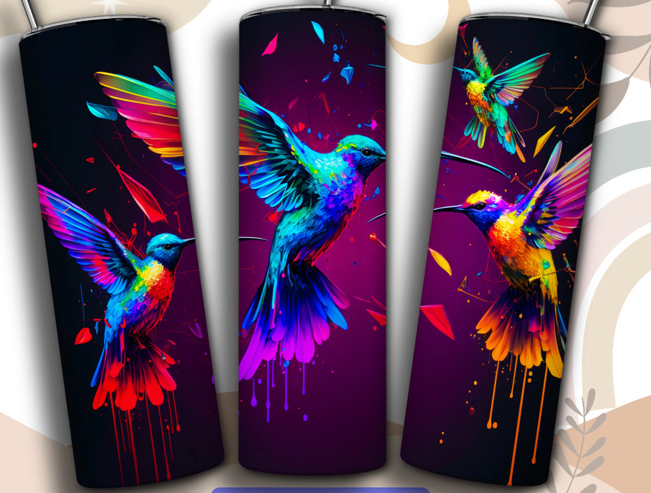 Hummingbird 20oz Skinny Tumbler