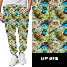 Load image into Gallery viewer, BATCH 60-BABY GREEN LEGGINGS/JOGGERS