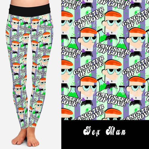 90'S TOON RUN-DEX MAN LEGGINGS/JOGGERS