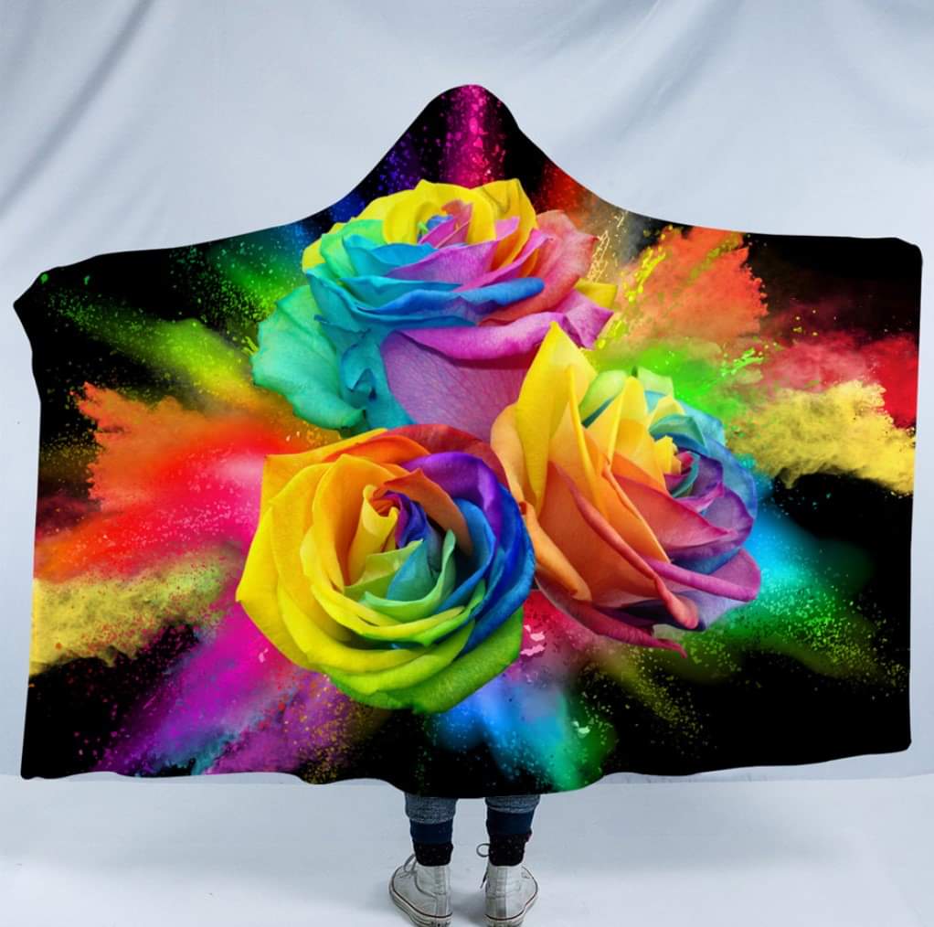 Rainbow Roses