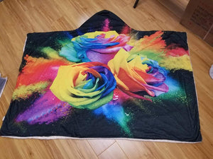 Rainbow Roses