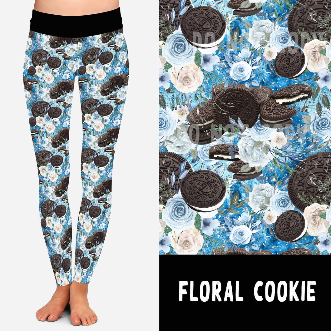 BATCH 59-FLORAL COOKIE LEGGINGS/JOGGERS