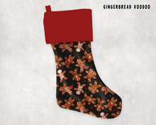 Load image into Gallery viewer, XMAS STOCKINGS-GINGERBREAD VOODOO