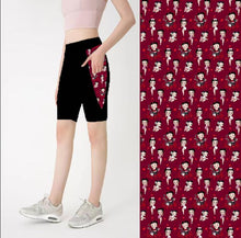 Load image into Gallery viewer, Boop Designer leggings, capris &amp; shorts with pockets.