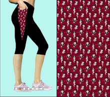 Load image into Gallery viewer, Boop Designer leggings, capris &amp; shorts with pockets.