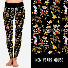 Load image into Gallery viewer, BATCH 60-NEW YEARS MOUSE LEGGINGS/JOGGERS