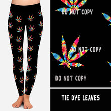 Load image into Gallery viewer, BATCH 60-TIE DYE LEAVES LEGGINGS/JOGGERS